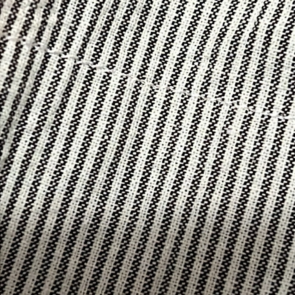 Mod Ref Striped Shirt Dress w/ Pockets & Side Slits - Picture 6 of 6